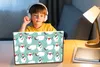 MuchoWow® Laptop Aufkleber Sticker Cover Schneemann - Produktbild-Vorschau 3