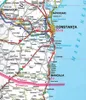 Roumanie et Moldavie carte routière laminée 1:800 000 Voir les images du produit 4