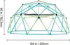 VEVOR Kletterkuppel geometrisches Klettergerüst (305 cm Produktbild-Vorschau 7