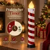 4x LED Candy Kerze 83cm | Outdoor | XXL Zuckerstange Produktbild-Vorschau 4