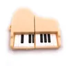 Onwomania Klavier Flügel Piano in Weiß USB Stick in Alu Produktbild-Vorschau 2