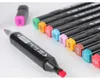 Alkoholmarker Set 80 Farben mit Etui – Doppelseitige Twin Produktbild-Vorschau 4