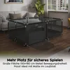 Kinder Laufstall Playpen Laufgitter 120x180 cm mit Boden, Produktbild-Vorschau 4
