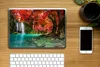 MuchoWow® Laptop Aufkleber Sticker Cover Wasserfall - Baum Produktbild-Vorschau 2