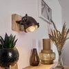 Biati »Biati« verstellbare Wandlampe, Metall/Holz/Glas, Produktbild-Vorschau 7