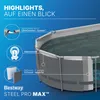 Bestway Power Steel Oberirdischer Pool Oval 305x200x84 cm Produktbild-Vorschau 7