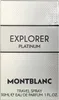 Mont Blanc Explorer Platinum Eau de Parfum für Männer 30 ml Produktbild-Vorschau 9