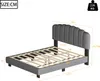 MODFU Polsterbett 140 x 200 cm mit Lattenrost, Doppelbett Produktbild-Vorschau 8
