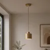 MasterLED Pendelleuchte E27 1-flammig Beige Metall 12 cm Produktbild-Vorschau 2