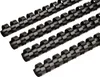 LEITZ Plastikbinderücken DIN A4 21 Ringe 19 mm schwarz 100 Produktbild-Vorschau 3