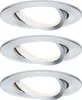 Paulmann LED Einbauleuchte Nova 3er-Set schwenkbar Produktbild-Vorschau 2