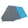 vidaXL Tente de camping 3 personnes bleue imperméable Voir les images du produit 4