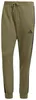 adidas Herren Essential Three Stripes Fleece Pants, Olive Produktbild-Vorschau 1