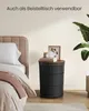 A bedroom scene with a bed and a side table. Produktbild-Vorschau