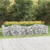 vidaXL Gabionový záhon s vysokým oblúkom 200x100x50 cm Náhľad obrázku produktu 2