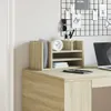 vidaXL Organizzatore da tavolo rovere Sonoma 44,5x24x25 cm Anteprima dell’immagine prodotto 3