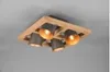 Trio 4er Deckenleuchte Bell nickel antik Produktbild-Vorschau 7