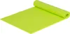 A lime green yoga or exercise mat is partially unrolled on a white background. Voir les images du produit