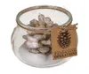 Świeca, szyszka, w szkle, ok. 10 x 7 cm Podgląd zdjęcia produktu 4