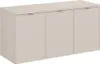 Badezimmer-Waschtischunterschrank 120 cm in Kaschmir mit 3 Produktbild-Vorschau 1