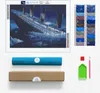 ARTULIO Diamond Painting Set Titanic Meer Boot - 5D Diamant Produktbild-Vorschau 2