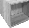 vidaXL Postel Grey Sonoma 140x200 cm Dřevěný materiál Náhled obrázku produktu 7
