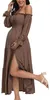 Bohemian Maternity Dress met Lange Mouwen Productafbeelding-voorbeeld 1