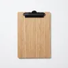 Clipboard Holzunterlage A5 EICHE mit SCHWARZEM Clip für Produktbild-Vorschau 3