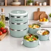 Thermo Lunchbox 2,1 L 3 Fächer Edelstahl, auslaufsicher, Produktbild-Vorschau 7