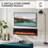 Cheminée électrique BALDERIA Agnes 50 - Cheminée 3 en 1 sur Voir les images du produit 3