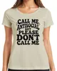 Koszulka damska "Call Me Antisocial But Please Don't Call Podgląd zdjęcia produktu 1