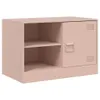 The Living Store TV-Schrank Rosa 67x39x44 cm Stahl Produktbild-Vorschau 3