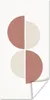 MuchoWow® Poster Minimalismus - Abstrakt - Pastell 60x120 Produktbild-Vorschau 1