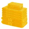 Lavea® 10-teiliges Handtuch Set Elena, 100% Baumwolle - 4x Produktbild-Vorschau 1