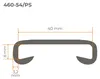 QUEST Profil poręczowy, poręczówka PCV STANDARD 40x8 mm, Podgląd zdjęcia produktu 5