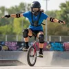 A person riding a unicycle in a skate park. Náhľad obrázku produktu