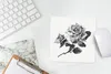MuchoWow® Mauspad Mousepad Vintage - Rosen - Blumen 20x20 Produktbild-Vorschau 5