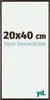 A product image with text overlays indicating size and a brand logo. Produktbild-Vorschau