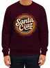 Santa Cruz California Retro Vintage Surf Beach Waves Summer Anteprima dell’immagine prodotto 2
