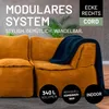 Modułowy narożnik LUMALAND z serii Cord, 81x81x70 cm - Podgląd zdjęcia produktu 4