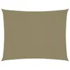 vidaXL Voile d'ombrage Oxford Rectangulaire 3,5x5 m Beige Voir les images du produit 14