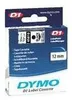 Páska DYMO D1 45010 12mmx7,0m černá->transp. Náhled obrázku produktu 19