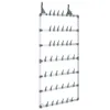 vidaXL Hängender Schuhe-Organizer Silbern 66x13x139 cm Produktbild-Vorschau 1