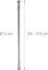 Teleskopická tyč Relaxdays, 66–110 cm, upínacie tyč na Náhľad obrázku produktu 4