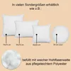 4er Pack Füllkissen 40 x 40 cm Microfaser Kissenfüllung Produktbild-Vorschau 2