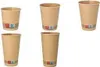 50 Trinkbecher, Pappe 0,5 l Ø 9 cm · 15 cm braun Produktbild-Vorschau 3