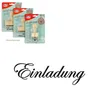 Meyco Holz Stempel "Einladung" 60x13 mm Produktbild-Vorschau 1