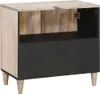 vidaXL Mobile da bagno a parete con porta Bianco 62 x 33 x Anteprima dell’immagine prodotto 3