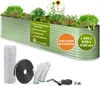 TTL GARDEN Hochbeet Nature XXL 400×80×80 cm – Metall Produktbild-Vorschau 1