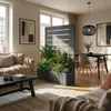 Fioriera con schermo protettivo "Heerde" WPC 150 x 90 x 38 Anteprima dell’immagine prodotto 3
